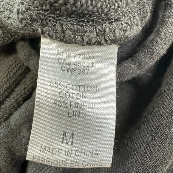 Chaser Black Women’s Soft Cozy High Waist Ruffle Hem Drawstring Shorts - Picture 9 of 13